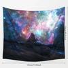 1pc 145cmx125cm Starry Sky Printed Tapestry Wall Hanging Polyester Tapestry Tablecloth Dustproof Cover