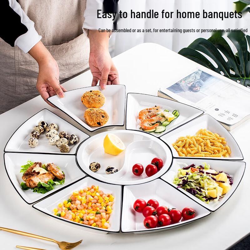 Mingchu Star Round Table Dinnerware Set