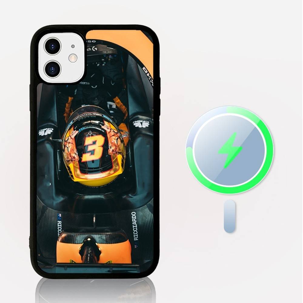 D-Daniel R-Ricciardo 3 Phone Case Magnetic Case For IPhone 17 16 14 13 12 11 15 Pro Max Plus For Magsafe Wireless Charge Cover