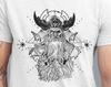 Minimalist Odin Tee, ODIN VIKING Shirt, Scandinavian Print TShirt Mens Unisex Tee, Vikings T-Shirt, Valhalla Tee, Norse Mythology Gift