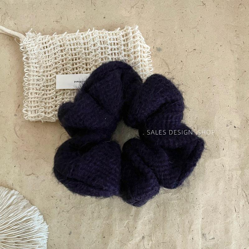Elastice de păr din tricot lână elastic, stil coreean: Accesoriu de Păr la Modă Toamnă/Iarnă