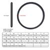 10Pcs/bag 1.5mm Universal Cassette Tape Machine Belts Assorted Common Rubber