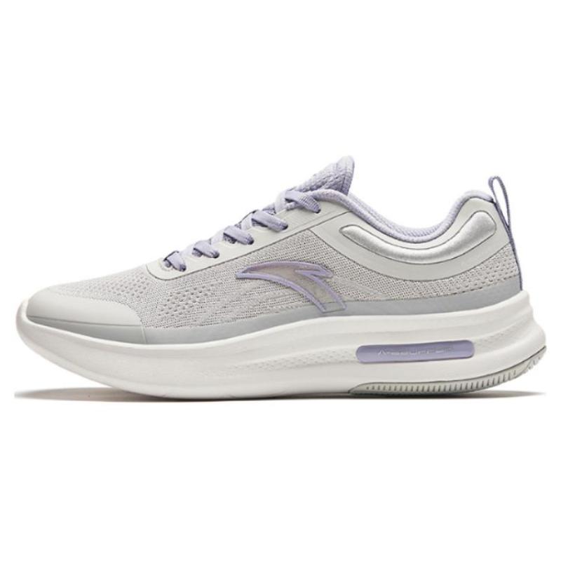 Anta Variety Training Collection Low-Top Training Shoes Women's Gray Purple Sneakers 122417718-2
