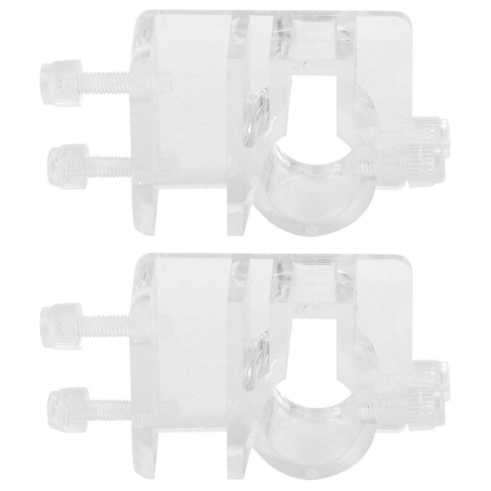 2PCS Set Holder Clip Aquarium Hose Fixing Clip Acrylic Hose Tube Clamp Holder Aquarium
