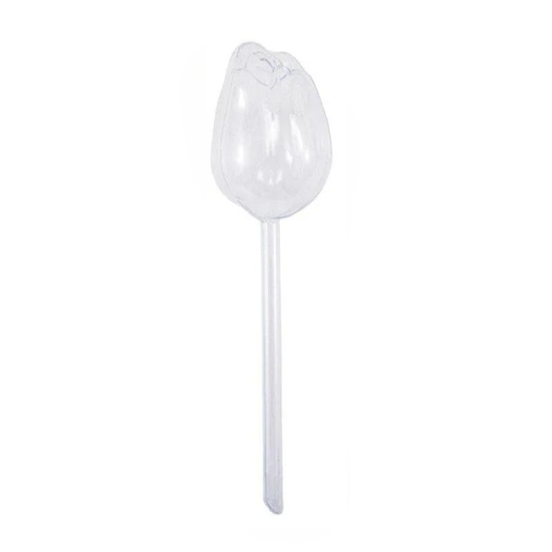 Automatic Plant Watering Bulbs Self Watering Pink Tulip Design Water Feeder Globes for Indoor Outdoor Plants Drip Irrigation