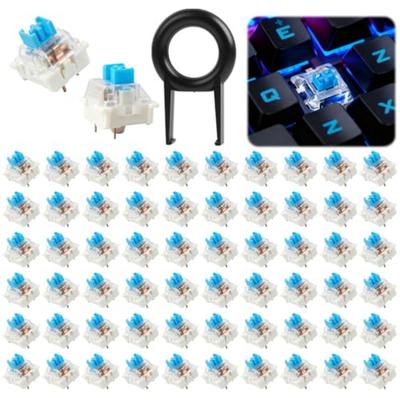 Pre-lubricated Mechanical Switches Optimized Stem Design Dependable Performance Transparent Housing Mechanical Switches