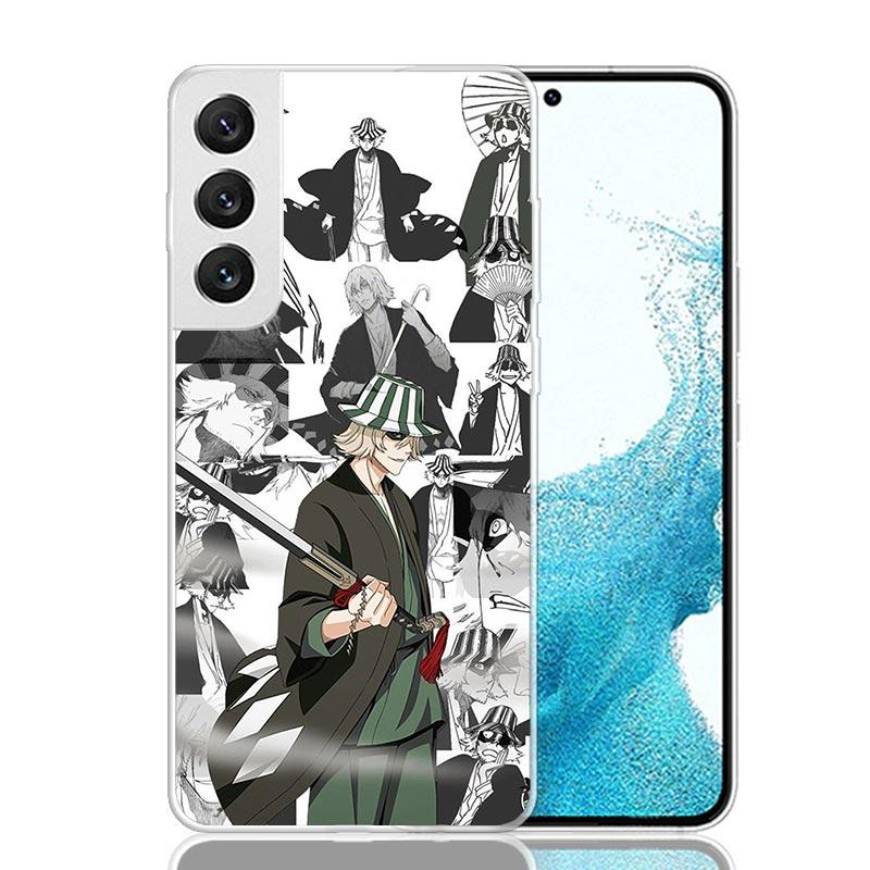 Ichigo Kenpachi Bleach Anime Phone Case For Samsung Galaxy S26 Ultra S23 S24 S25 Edge S20 FE S21 S22 Plus Soft Print Shell Cover