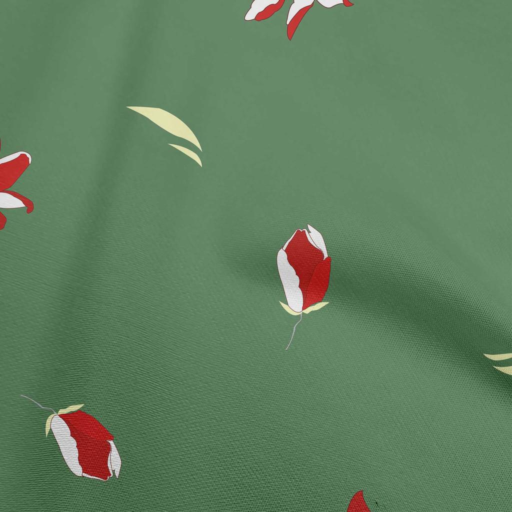 oneOone Bawełna Flex Niebieska Tkanina Kwiatowa Magnolia Projekty Rzemieślnicze Dekoracyjna Tkanina Drukowana Na Metry 40 Cal