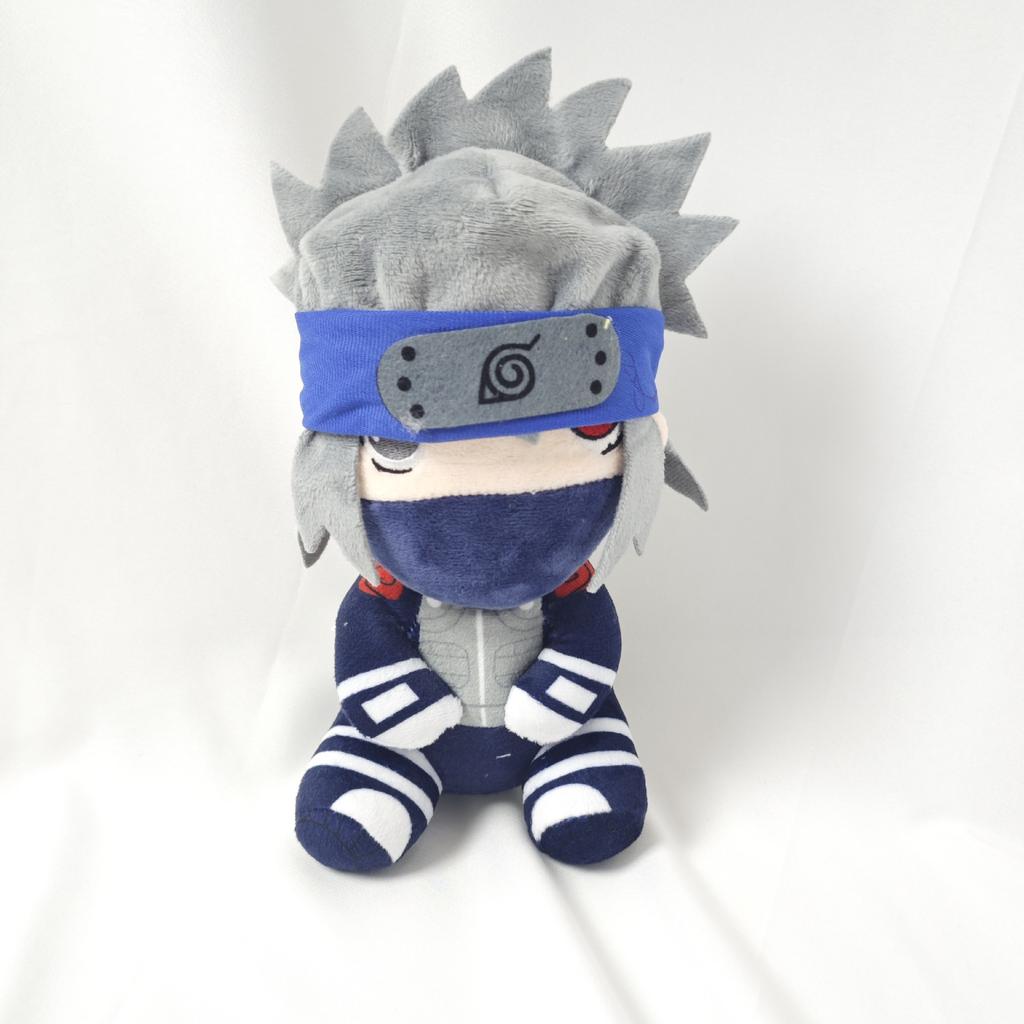 New Anime Peripheral Naruto Plush Toy Uzumaki Naruto Sasuke Doll Children's Toy Birthday Gift