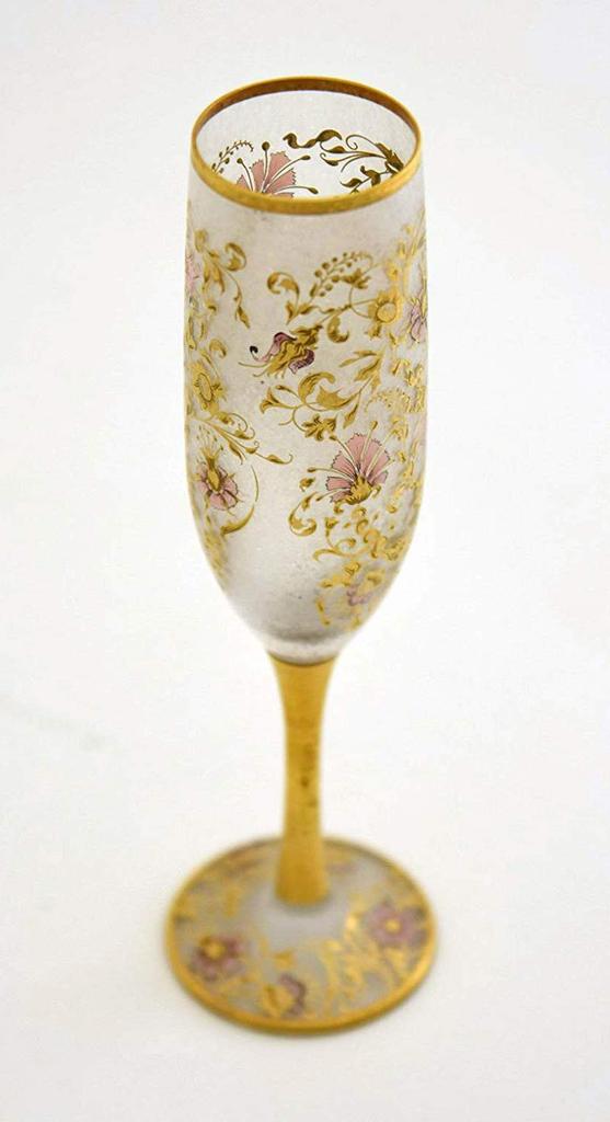 ADERIA Champagne Glass ARABESQUE FLUTE 180ml Made In Japan Presentation Box Wine Flute Cocktail Sparkling Stylish Glass Bordeaux Red Gift Women Day