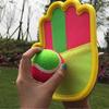Kinderspielset für draußen Für Evago Fangen Ball 2 Schläger Fangspiel