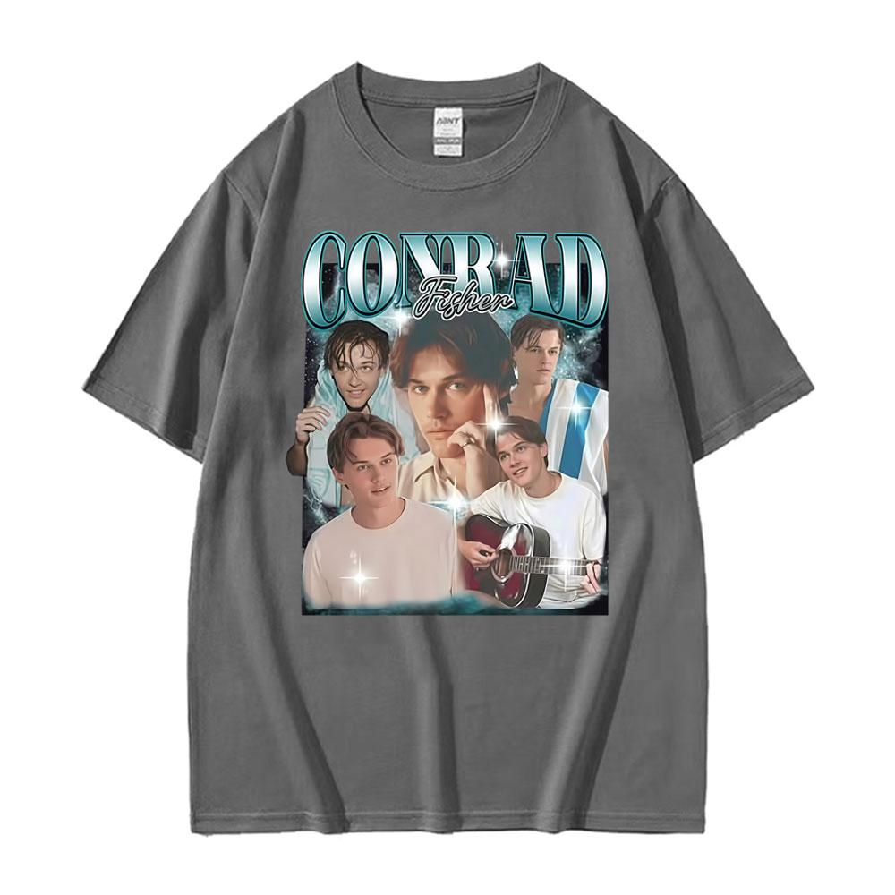 Team Conrad Fisher Cousins Beach Graphics T Shirts Unisex Clothing Harajuku Retro Classic Tshirts Unisex Casual Cozy Loose T Shirt
