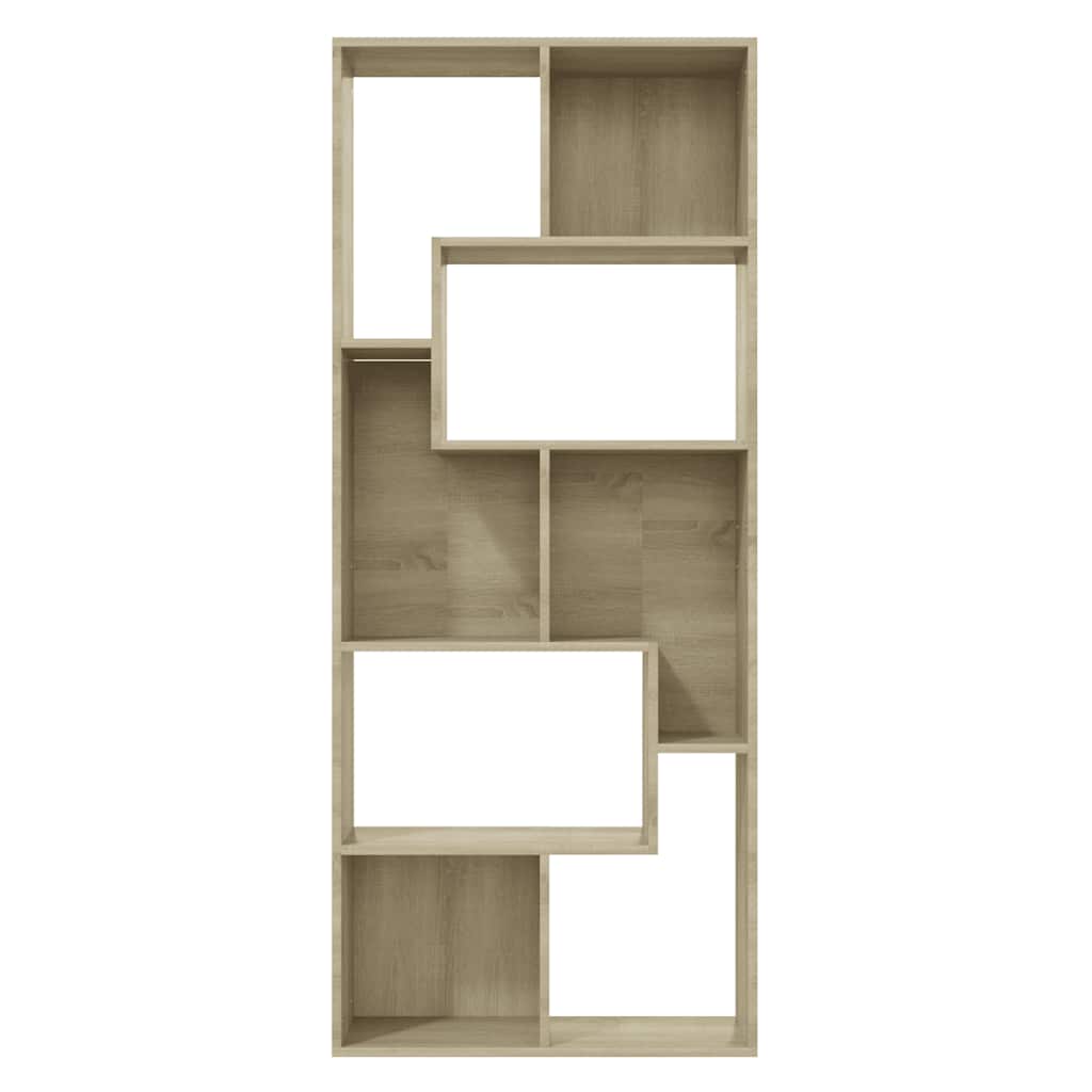 Bookshelf Sonoma Oak 67 x 24 x 161 cm Particleboard