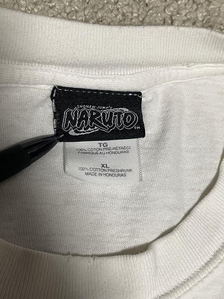 [USED] 2000s Naruto Official Tag Vintage T-Shirt Uzumaki Naruto XL