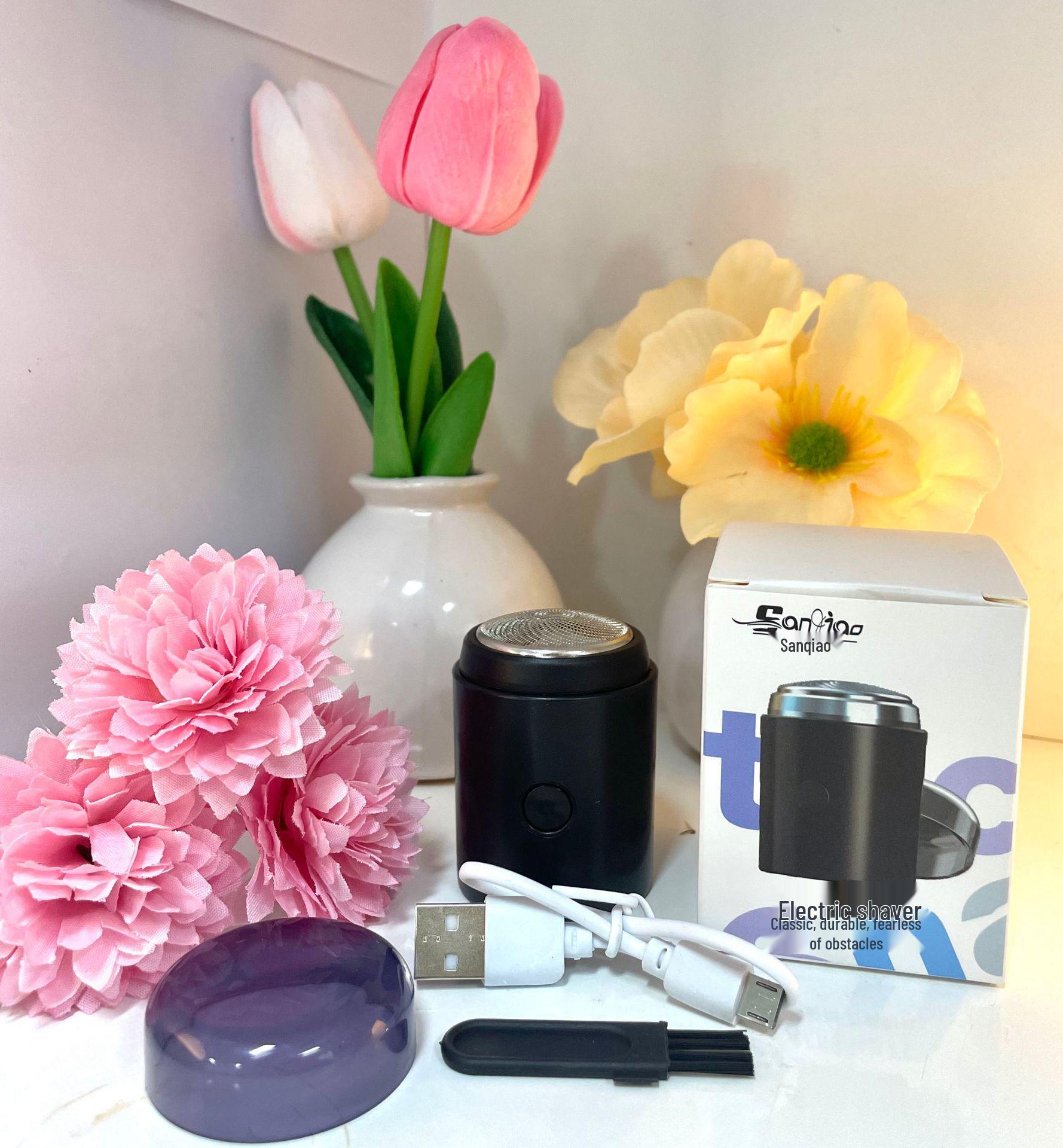 Rechargeable Electric Washable Men s Travel Shaver