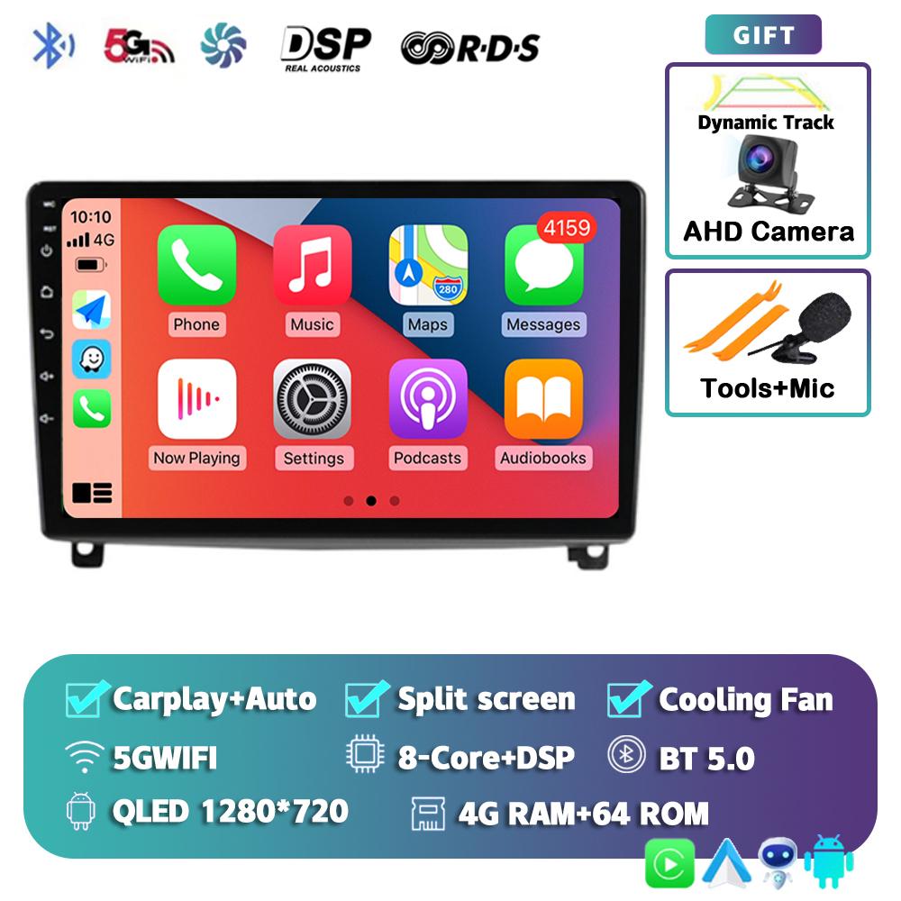 Android 14 Carplay Auto For Peugeot 407 1 2004-2011 Car Radio Multimedia Video Player Monitor Navigation GPS Autoradio Stereo BT