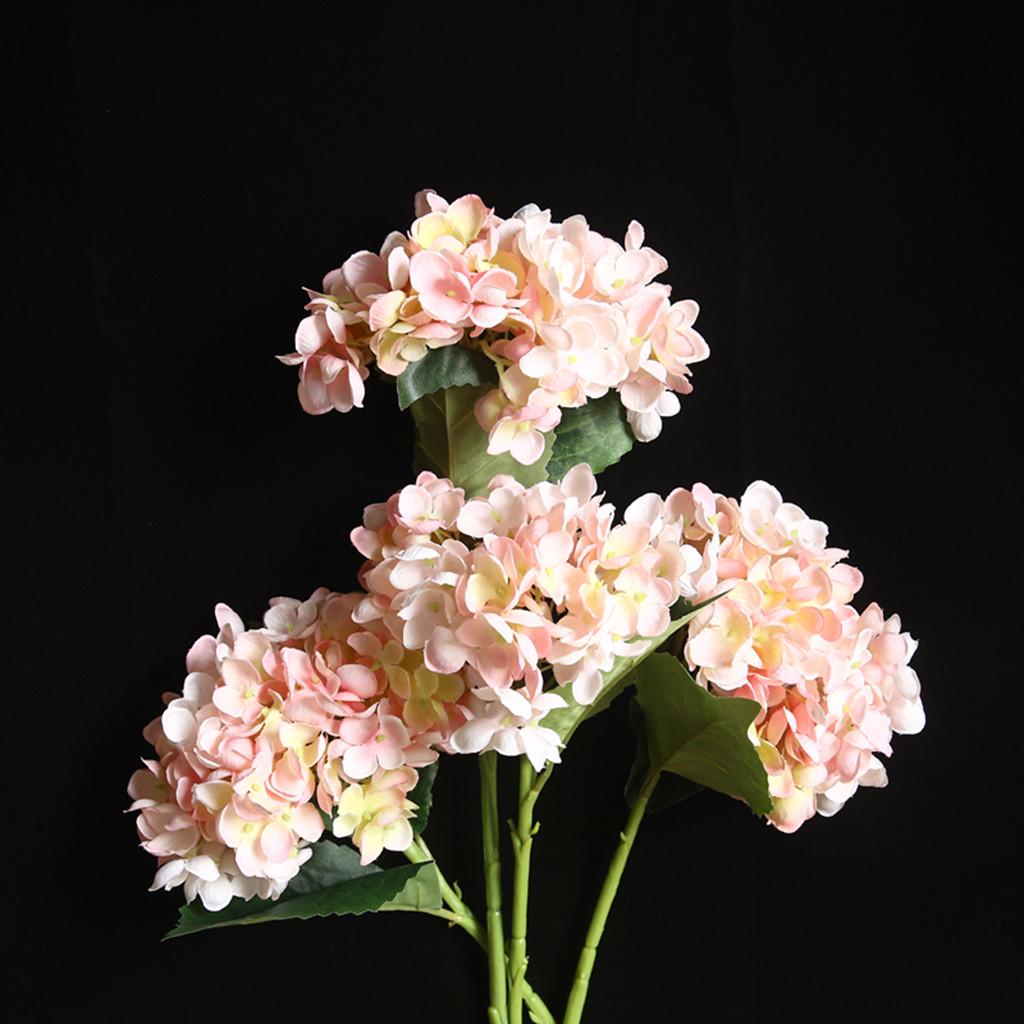 Artificial flower hydrangea Fake Silk Flower Home Wedding Party Floral Decor