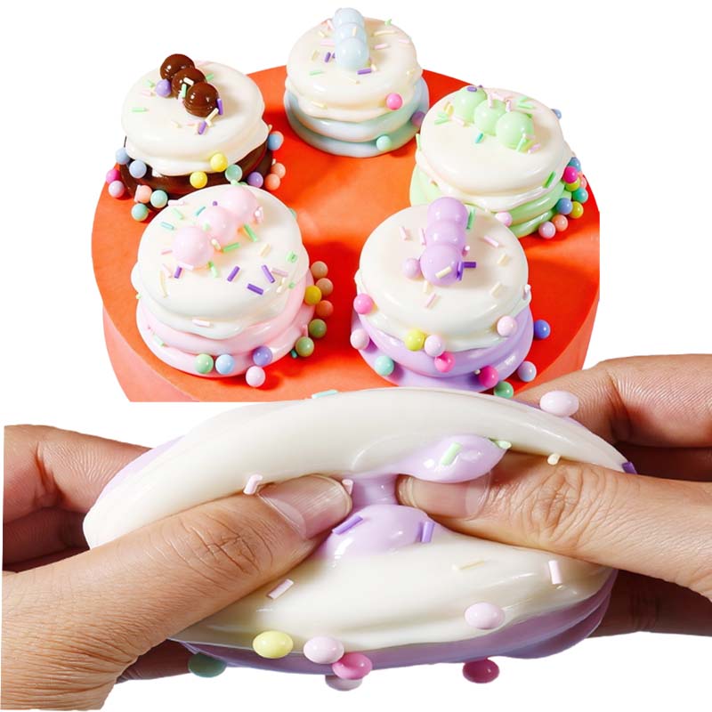 Nieuwe Grappige Decompressie Vent Knijpbal Squishy Stressverlichter Fidget Sensorisch Speelgoed Simulatie Fruit Voedsel Vorm Cadeau voor Verlichting