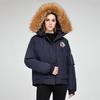 Big fur collar Parker padded jacket women's winter new loose padded jacket thickened warm padded jacket