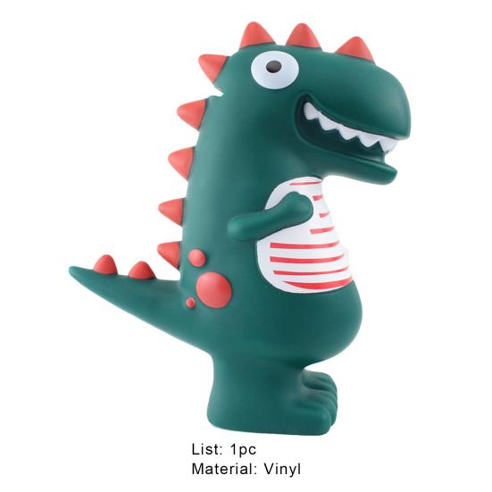 Desktop Ornament Large Capacity Anti-slip Dinosaur Figure Cute Kids Animal Money Piggy