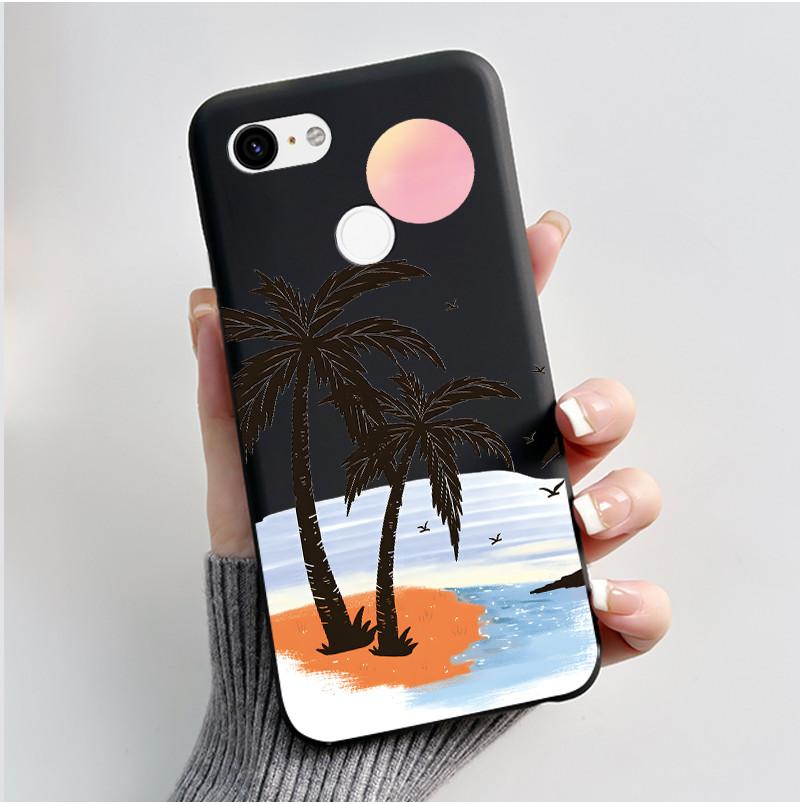 Husă Drăguță Pentru Google Pixel 3/Pixel 3XL Carcasă Imprimată Funda Pentru Google Pixel 3A XL Coque Husă Protectoare Carcasă Moale din Silicon
