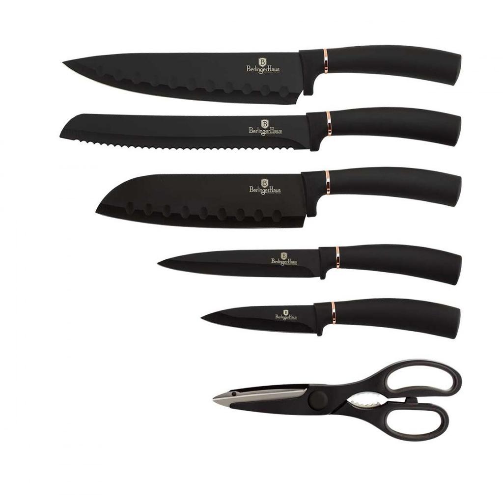 BERLINGER HAUS BH-2422 KNIFE SET IN STAND