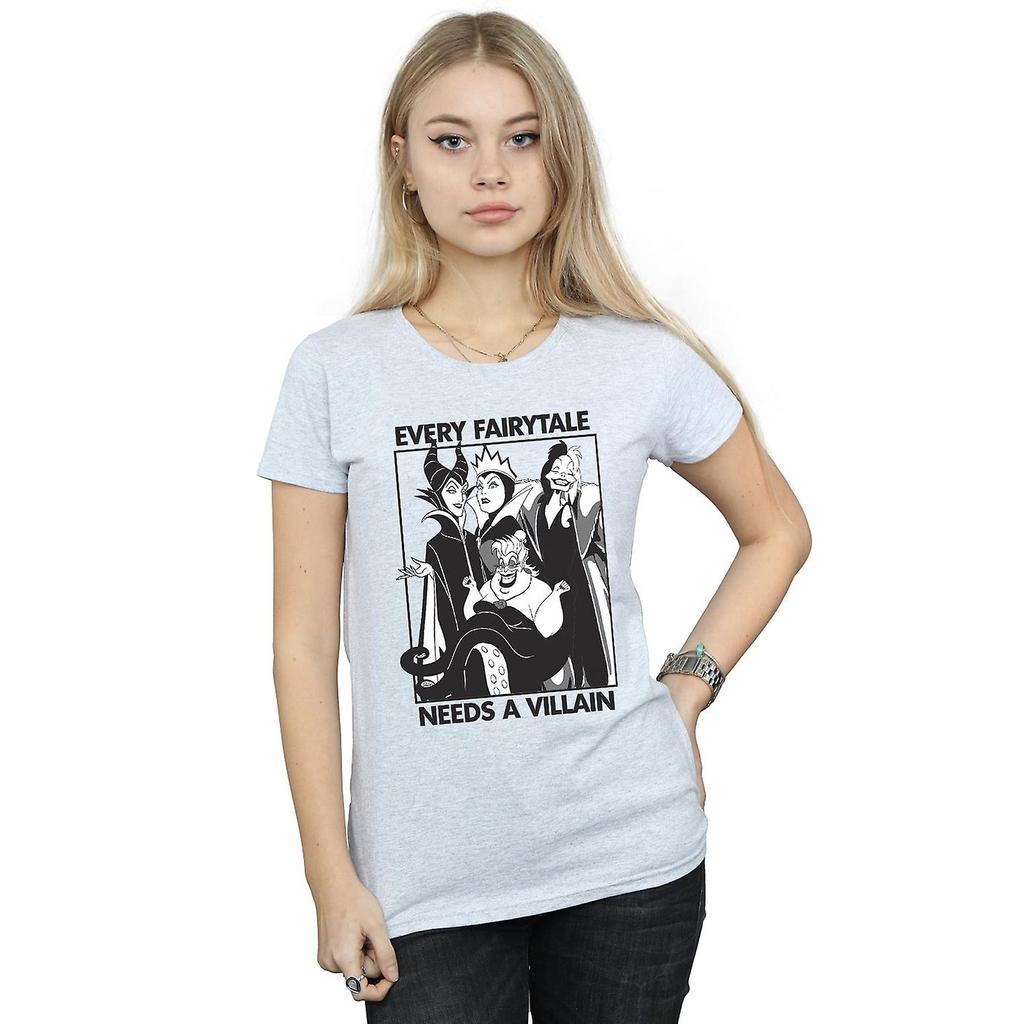 Disney Womens/Ladies Every Fairy Tale Needs A Villain T-Shirt