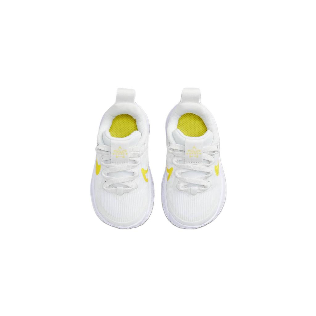 Nike Star Runner 4 TD Summit White Opti Yellow Baby Sneakers Vivid-Sulfur DX7616-101