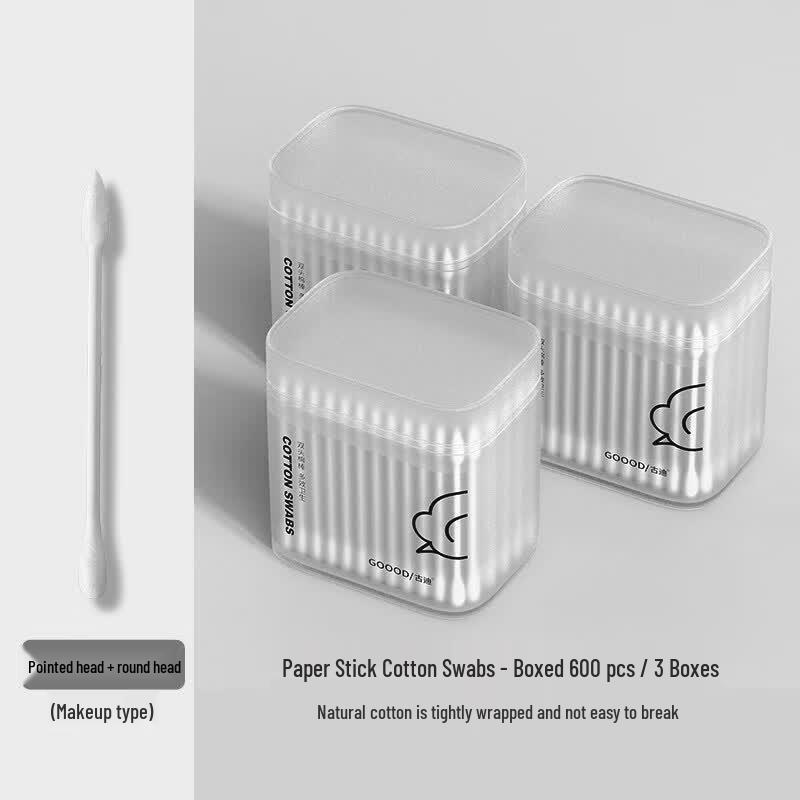LIEI Goody Double-headed Cotton Swabs & Ear Spoon Set