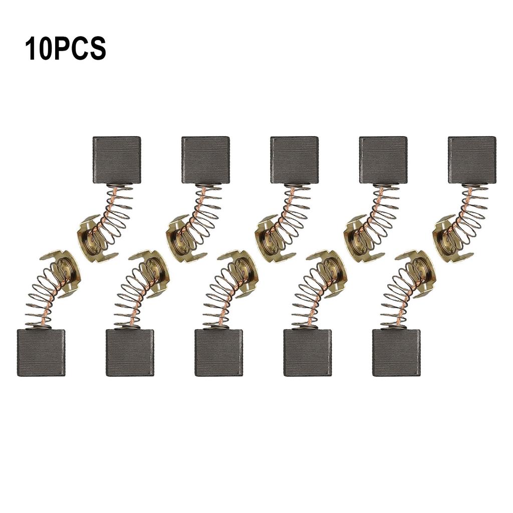 10pcs Carbon Brush Replacement For Mak ita CB204 Angle Grinder & Demolition Hammer, Size 7*18*16mm, High Durability