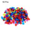 50/100/150Pcs Golf Ball Marker High Visibility Colorful Transparent Plastic 24MM Golf Ball Position Marker Golf Accessories Men Women Golfer Gift