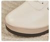 Women's Thick-Soled Leather Platform Shoes: Versatile, Slimming, Lightweight, Soft-Soled, Height-Boosting for Autumn/Winter 2025