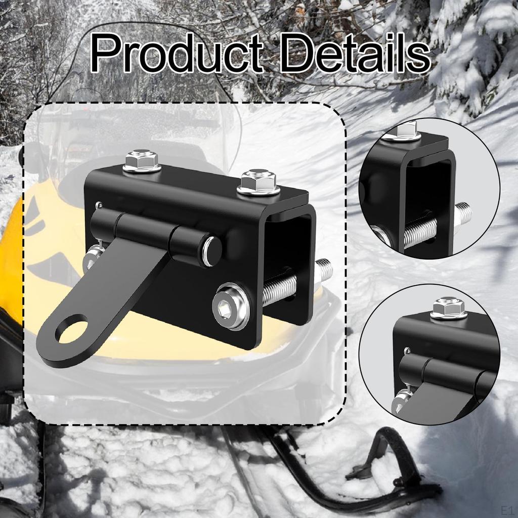 Schneemobil Anhängerkupplung Metall Ersatz Abschleppen