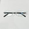 3pcs Rimless Reading Glasses for Men and Women - Blue Light Blocking, High-Definition,  Rectangular Frame