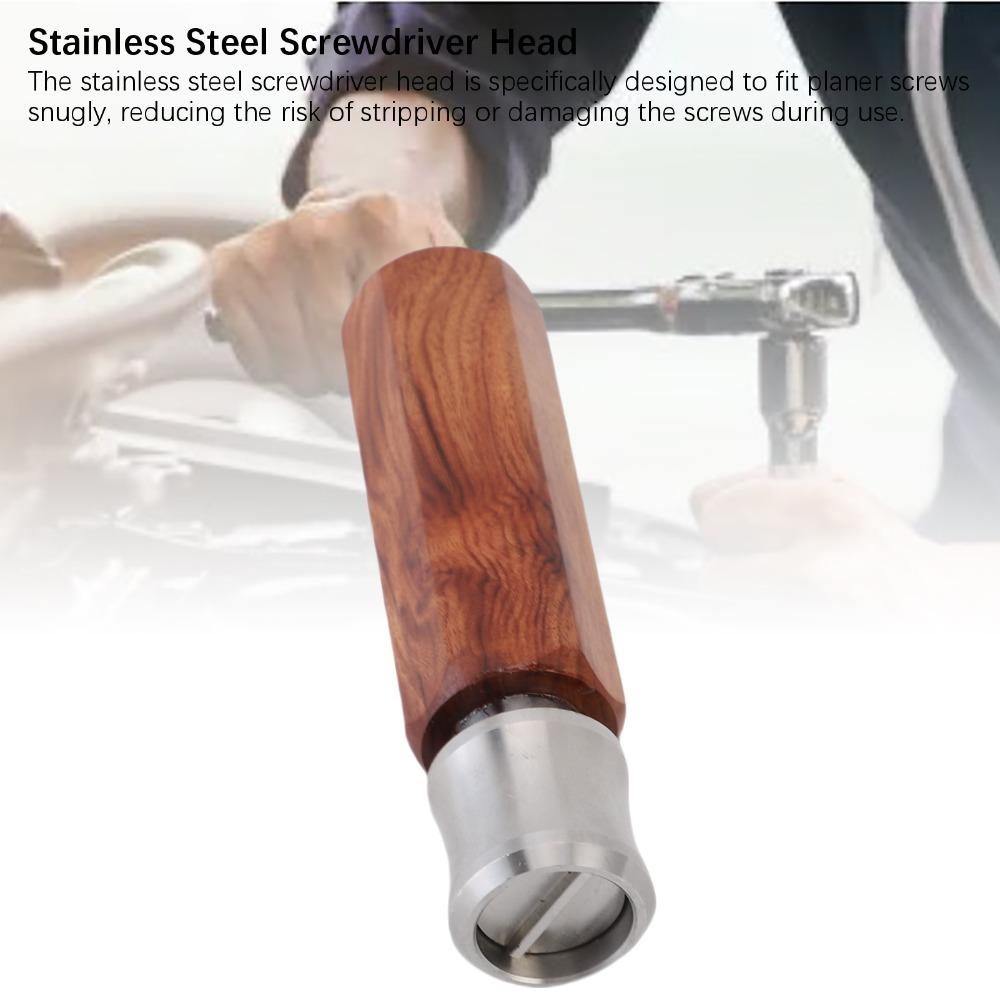 Wide Blade Planer Slot Screwdriver Rosewood Handle Flathead Screwdriver Trimming