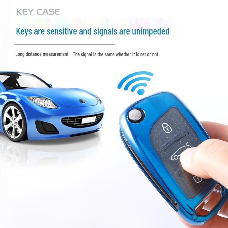 Universal Car Key Cover for DS, Volkswagen, Nissan, Honda, Toyota, Peugeot, Buick - Suitable for Aftermarket Modifications