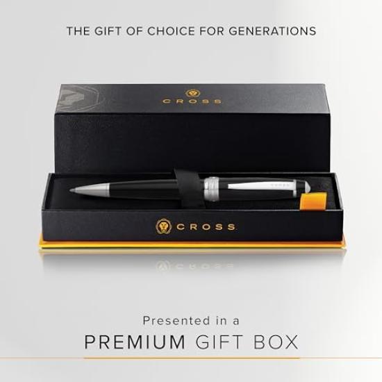 CROSS Bailey Black Ballpoint Pen Medium AT0452-7