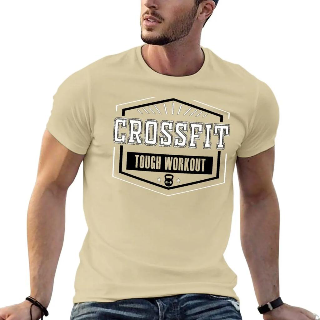 New Crossfit T-Shirt tops Aesthetic clothing t shirts for men
