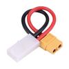 XT60 Female to Large for   Female Connector Adapter 14AGW Silicone Cable RC Accessory