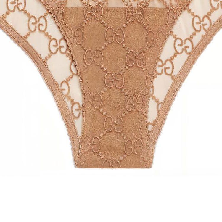Slip con fiocco GG-jacquard Stagione Precedente 732669-XUAB7-6851