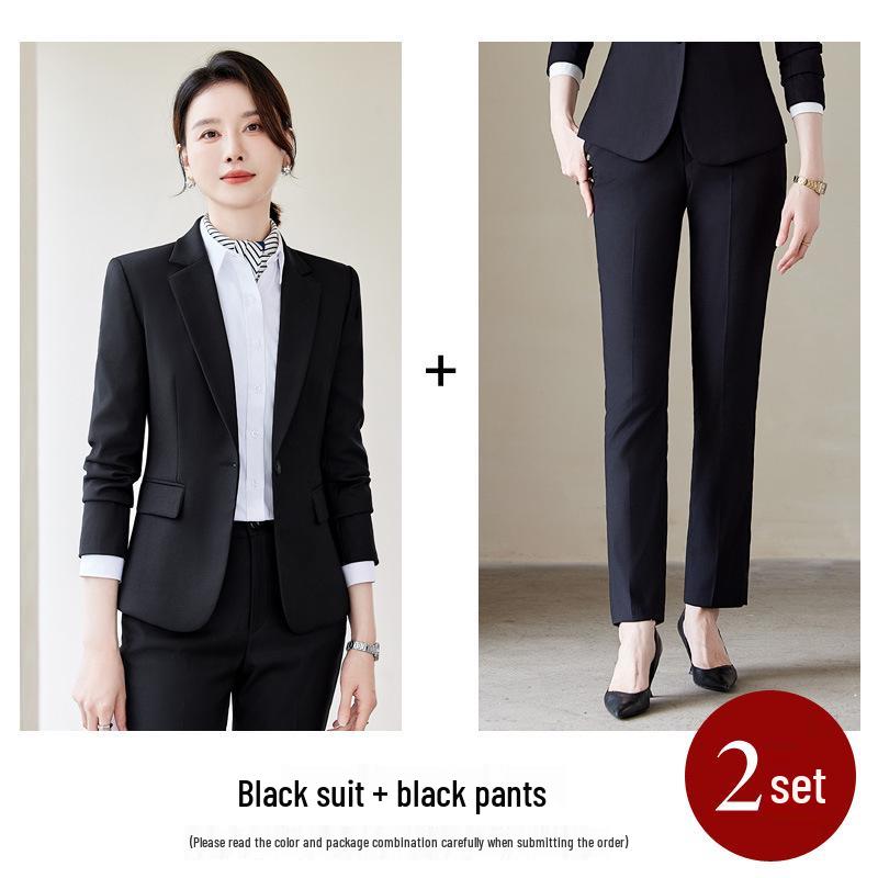 Women's Postal Workwear: New Postal Savings Bank of China Uniform Jacket and Trousers Suit