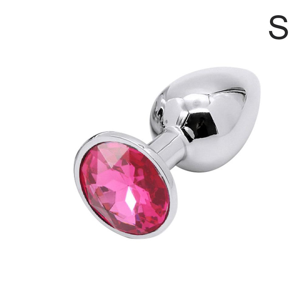 Multi Size Metal Diamond Anal Buttplug Toys for Men Women Couples Anal Expanders Sm Adult Sex Toys Gay Extreme Sex Bdsm Sex