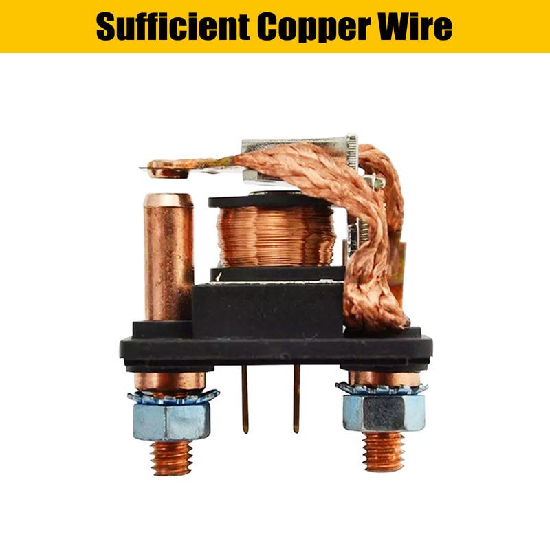 1PC 12V 100A SPST Continuous Duty Relay Heavy Duty Waterproof 4 Pin For Car Truck Starter Battery Boat High Current Load