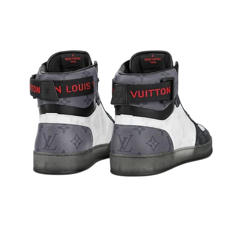 Louis Vuitton Rivoli Sneaker Boot 'Monogram - White Ice Dark Grey' 1A8V03