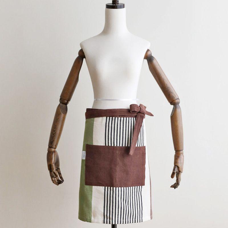 ORIGO Organic Handmade Cotton Waist Apron Cozy Frame