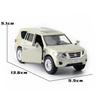 Automodellspielzeug aus Legierung Nissan Patrol Y62 Polizeiauto Für Sammler Und Kinder