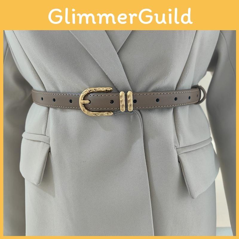 Trendy Color Solid Leather Waist Accessory For Women Casual Looks Fashion Gift