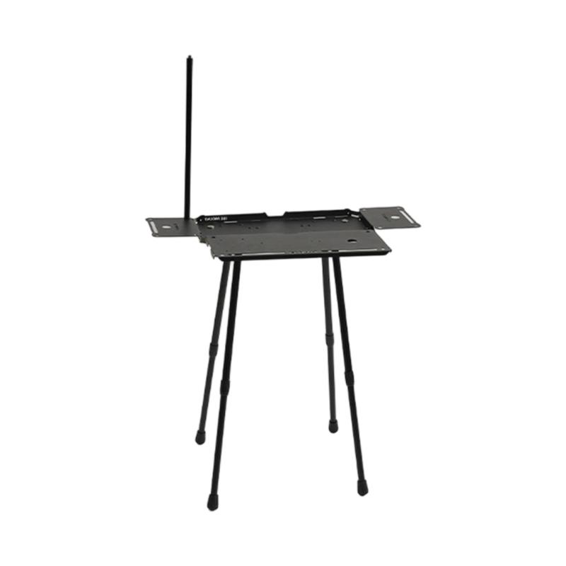 

Nonslip Base Portables Camping Desk Adjustable Legs Compacts Storage Table for Picnics Beach