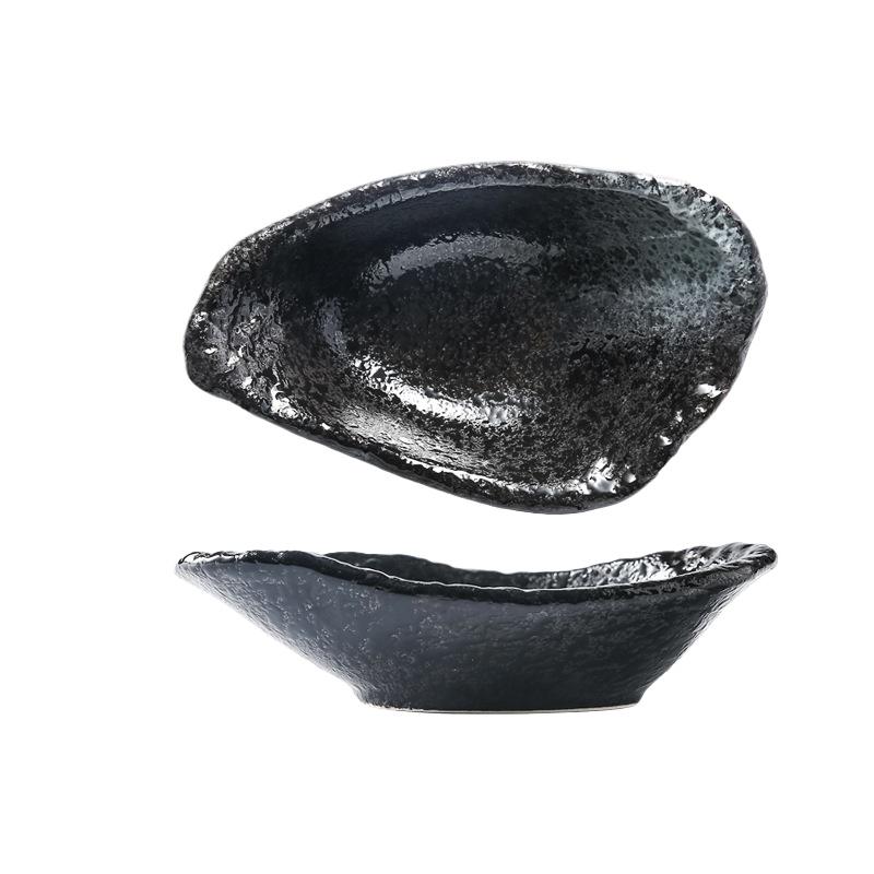 Keramik Retro Zuhause Sojasaucenschale Essigtopf Gewürzschale Küchenzubehör Beilagen Sushi Dip Schale Geschirr.
