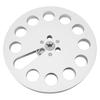 1 4 7 Inch Empty Tape Reel Aluminum Alloy Universal Open Reel Sound Takeup Reel for ReVox Studer Opening Machine Parts